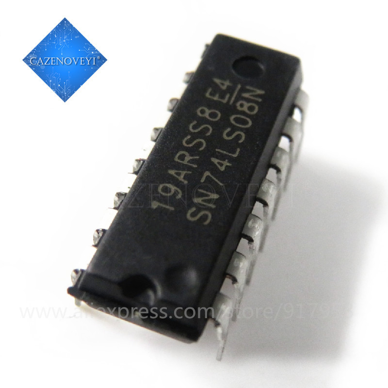 10 ชิ้น SN74LS08N SN74LS08 74LS08N HD74LS08P 74LS08 DIP-14 ชิปเดิมใหม่