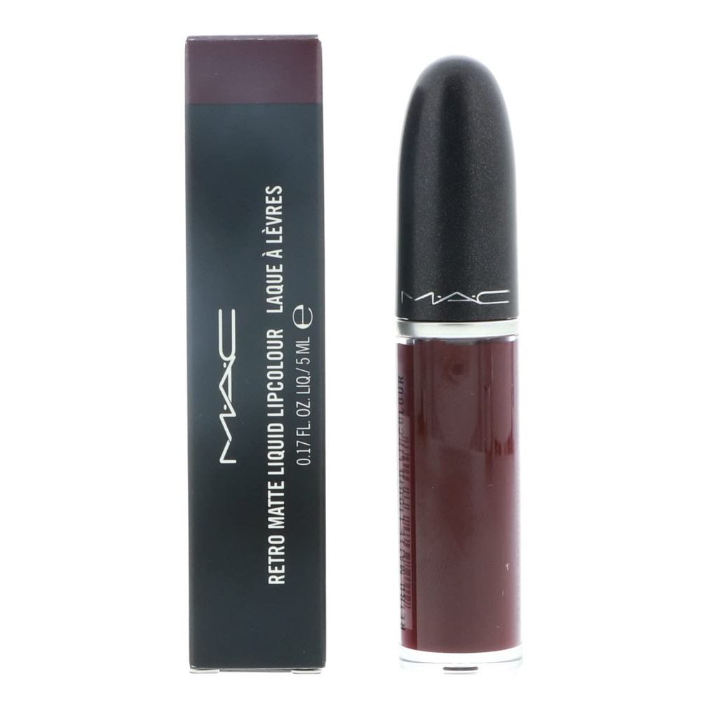 Mac Retro Matte Liquid Lip Gloss-Mac High Drama