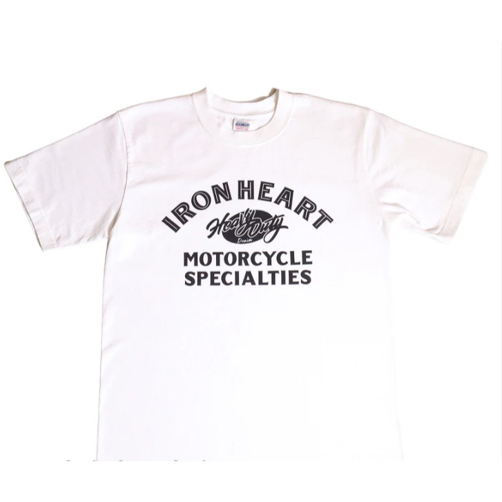 เสื้อยืดพิมพ์ลาย summer IRON HEART 7.5oz Heavy Body (ลาย HeavyDuty) 222