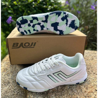 รองเท้าฟุตซอล BAOJI ** BJM-935 ใส่สบาย ซัพพอร์ตดีลดแรงกระแทก วิ่งมั่นใจทุกแมทซ์ SIZE: 33-45 (ควรบวกเพิ่ม 1 ไซส์)