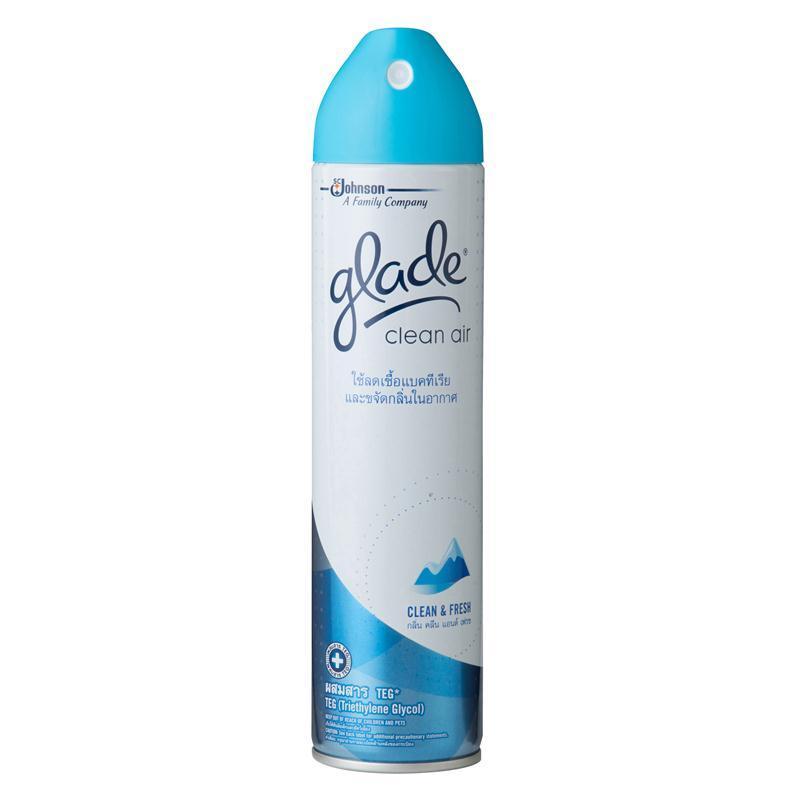 GLADE Clean Air สเปรย์ปรับอากาศ คลีน แอนด์ เฟรช 320 มิลลิลิตร