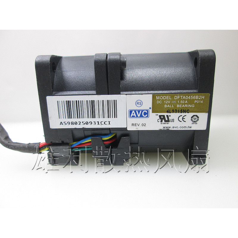 Original AVC 4 ซม.พัดลมระบายความร้อนรุนแรง DFTA0456B2H-P014 4056 12V Modified Booster
