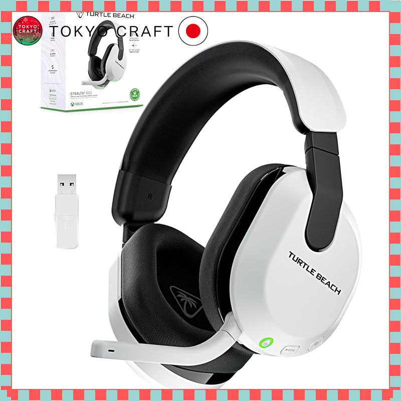 TURTLE BEACH Gaming Headset Stealth 600 Gen3 XB Multi-Platform White Wireless 2.4GHz/Bluetooth Light