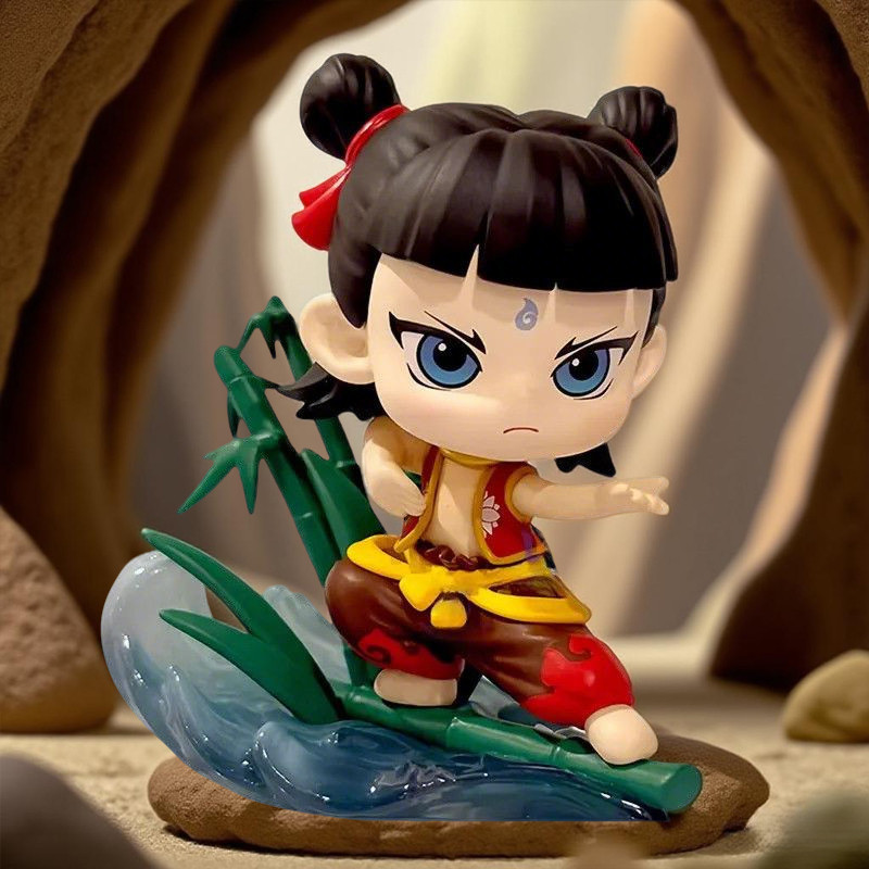 [secret] POPMART Nezha Natural Bond Series รูปของเล่นปริศนากล่องของขวัญ