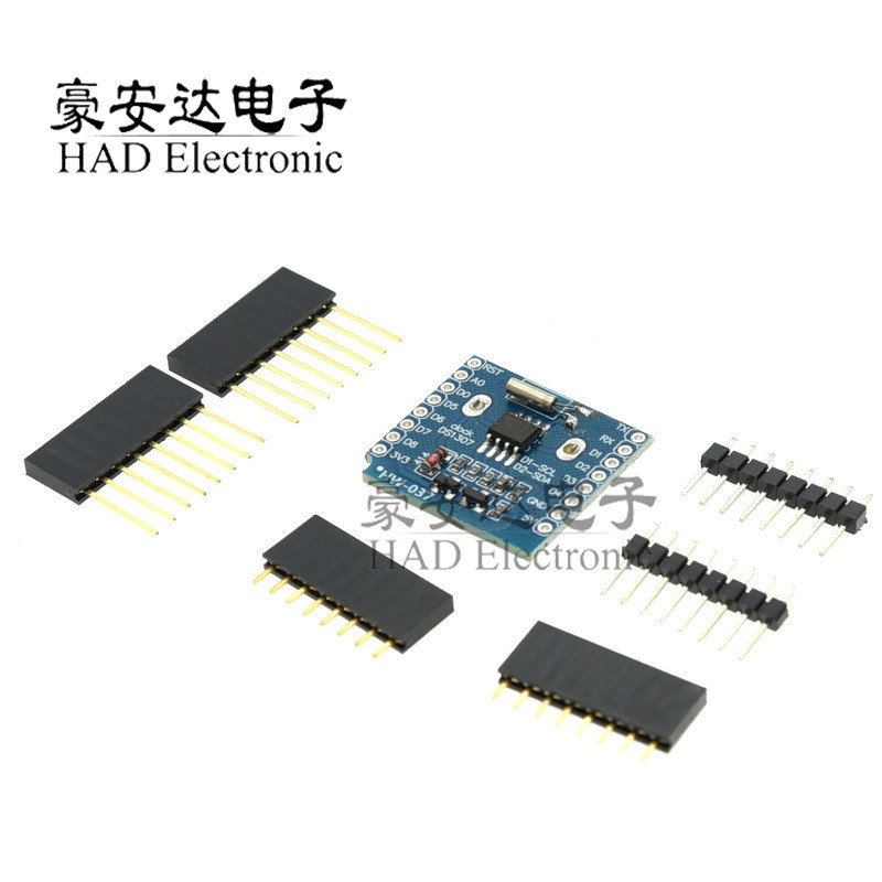 R RTC DS1307 นาฬิกา MINI Micro SD โมดูลโล่สําหรับ Wemos D1 MINI