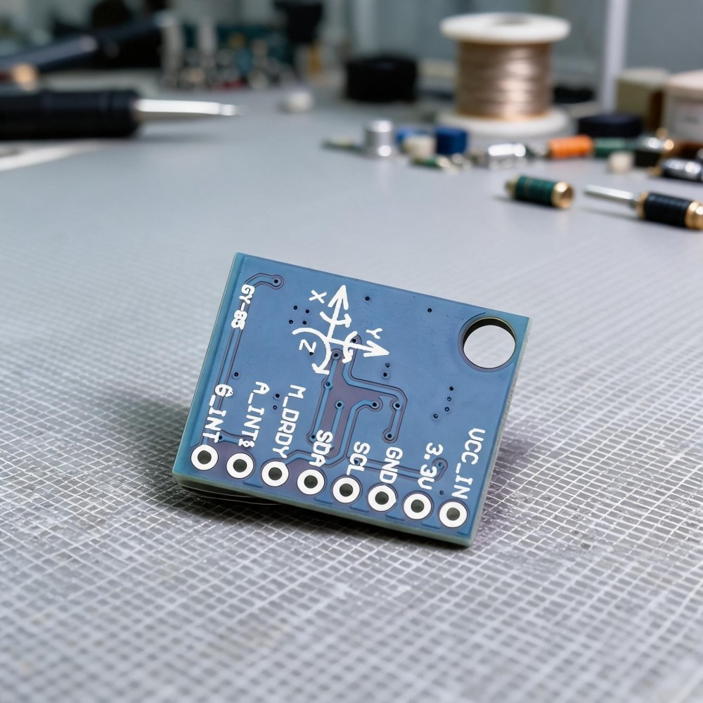 GY85 IMU Sensor แหล่งจ่ายไฟ PCB ชุบทอง 3-5V การออกแบบขนาดกะทัดรัดการติดตามการเคลื่อนไหว