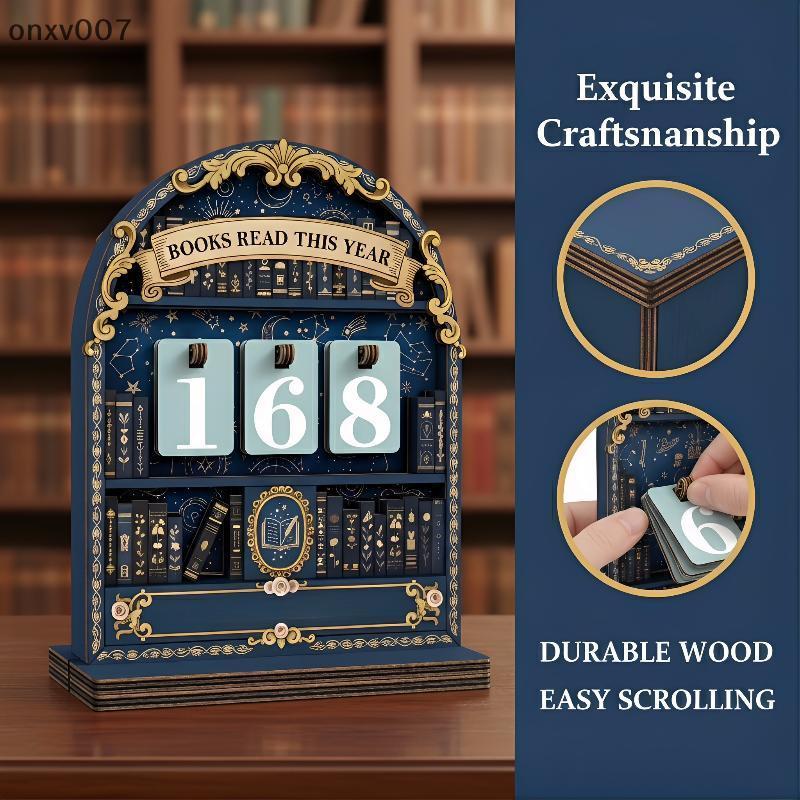 [onxv007] Book Read Traer Set Up To 999 เล่มท้าทายสําหรับ Bookworm Milestonespetitive Family Reading
