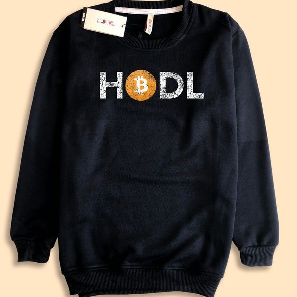 เสื้อสเวตเตอร์ Bitcoin HODL