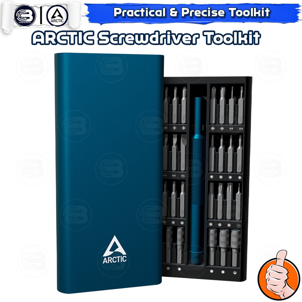 [CoolBlasterThai] Arctic Precision Screwdriver Toolkit