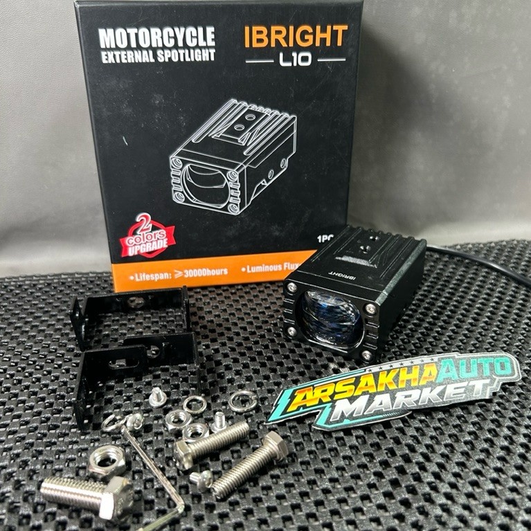 IBRIGHT L10 - สปอตไลท์เลนส์สีน้ําเงินบิลด์