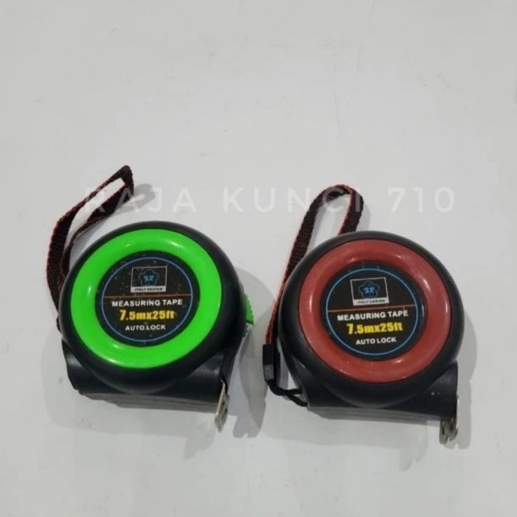 Autostop Track RR Meter 3M 5M 7.5M / Autolock Track RR Meter - 3 MTR