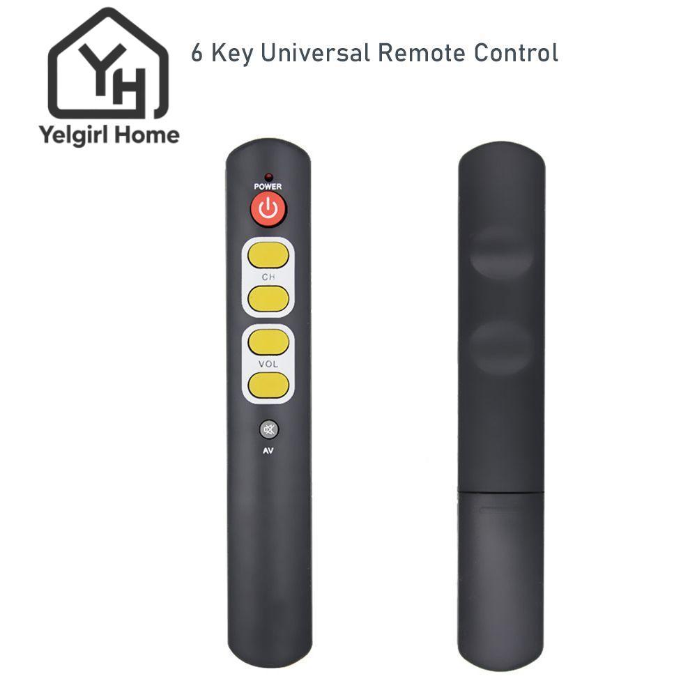 YELGIRLB Learn Remote 6 Key Mini Universal อินฟราเรด IR Remote