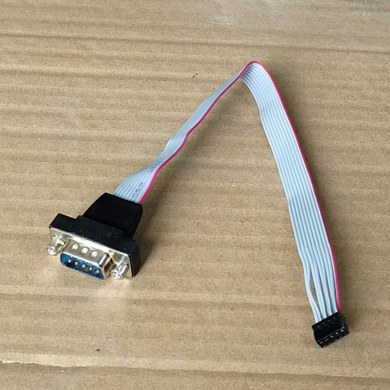 Com Extension Cable 9p Dupont 2.0mm อินเทอร์เฟซขนาดเล็กคอมพิวเตอร์ RS232 สายเชื่อมต่อ DB9 ถึง 9 Pin 