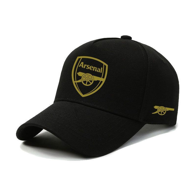 หมวกกันแดด Arsenal Football Club หมวกเบสบอลผู้ชาย หมวกกีฬาปรับได้หมวกอาทิตย์ที่หายใจได้หมวกสูงสุด