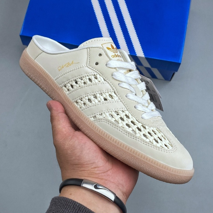 SAMBA OG W Mule รองเท้าแตะระบายอากาศลําลอง Low-Top สีขาว VJGT