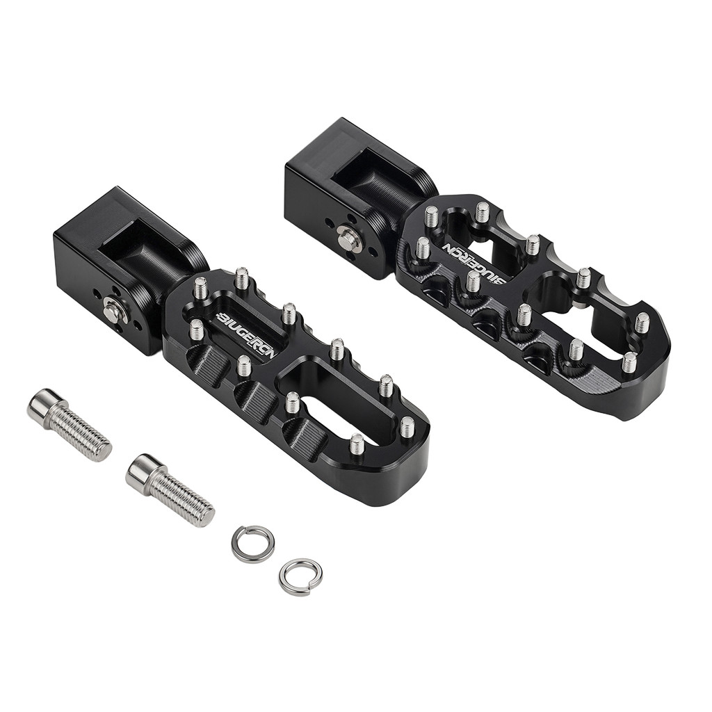 Motorcycles Footpegs Foot pegs Universal For Motorcycle, Electric Bike (like Super73), ATVs, UTVs, G