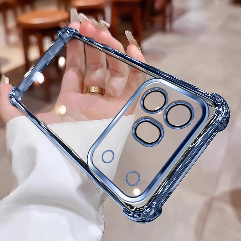 เคส For Honor 600 / 600Pro / 600 Pro สี่มุมกันกระแทก เคสโทรศัพท์ TPU โปร่งใส พร้อมส่งในไทย 021