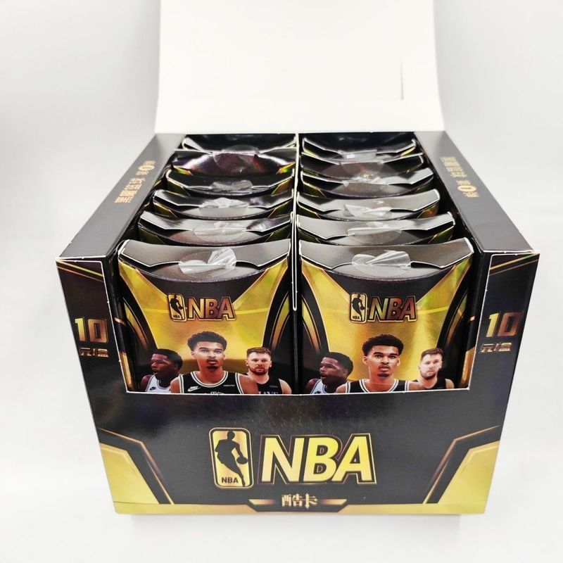 篮球明星NBA热血篮球卡片4弹黑曜1弹狂热篮球酷卡签名NBA Basketball Star Card Thickened Basketball Star High Beauty Small Card
