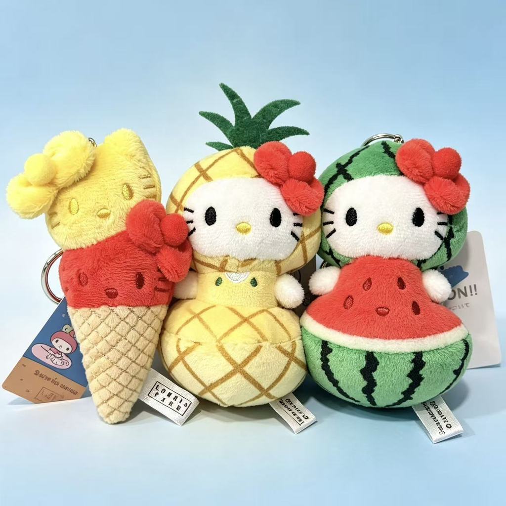 Japan Japan Me Co-Branded Eighth Cute hellokitty Bag Pendant Plush Doll kt Cat Doll Bag Pendant