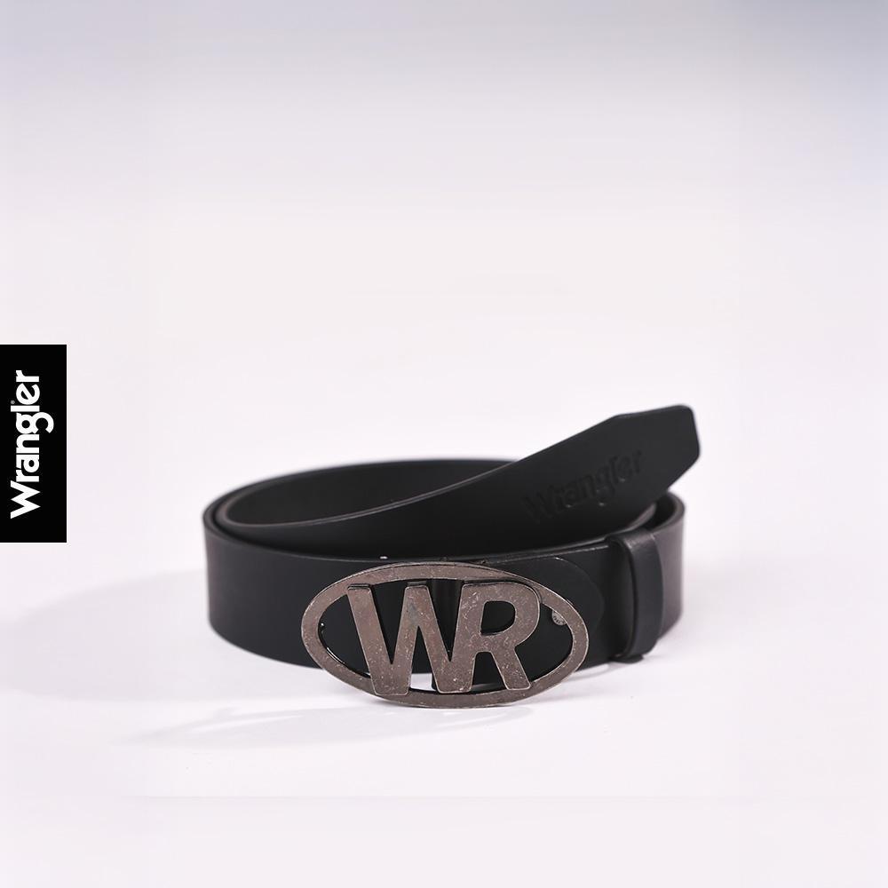 WRANGLER เข็มขัดผู้ชาย รุ่น WR S126MBELN07 - สีดำ