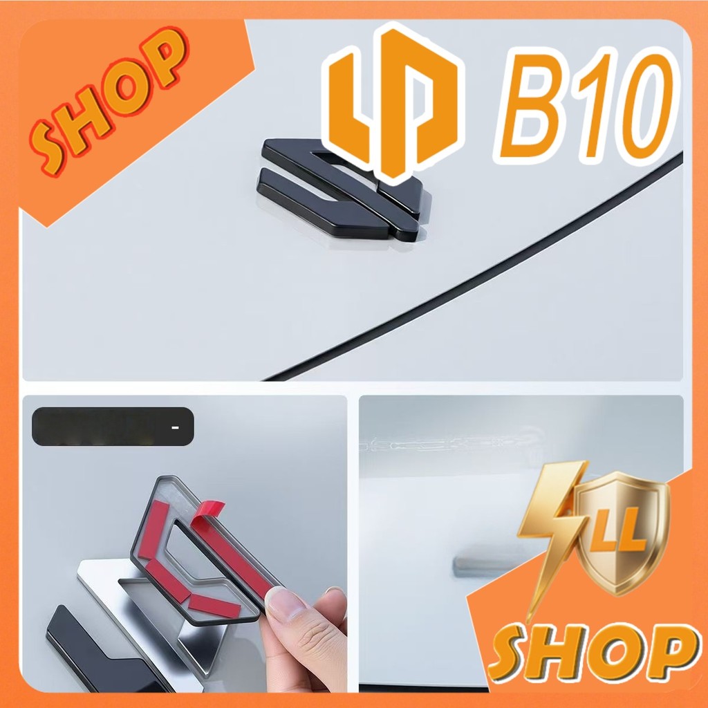 [READY]LEAPMOTOR B10 Letter labels Body kit leapmotor b10 Car decoration accessories  VU6E