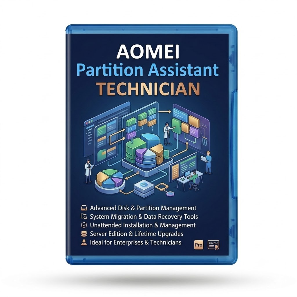 AOMEI Partition Assistant Technician โปรแกรมจัดการ Partition สำหรับ Win