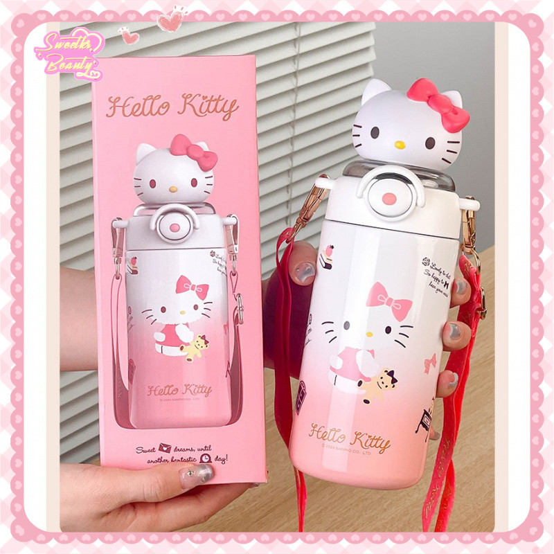 แก้วสแตนเลส ขวดน้ําเก็บความเย แก้วเก็บอุณหภูมิ น่ารัก Kuromi ของขวัญ แก้วSanrio แก้วเยติ แก้วน้ํา แก้วน่ารัก