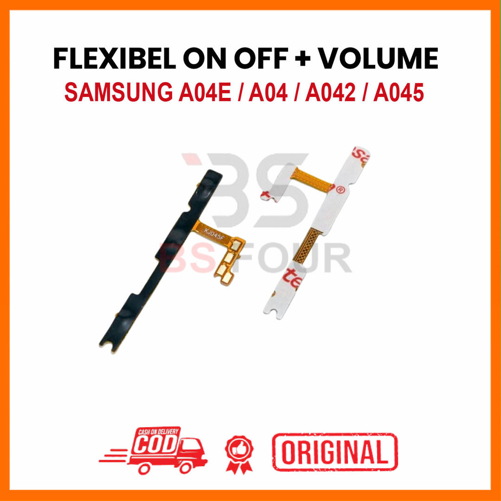 FLEXIBLE ON OFF + VOLUME SAMSUNG A04E / A04 / A042 / A045 ORIGINAL