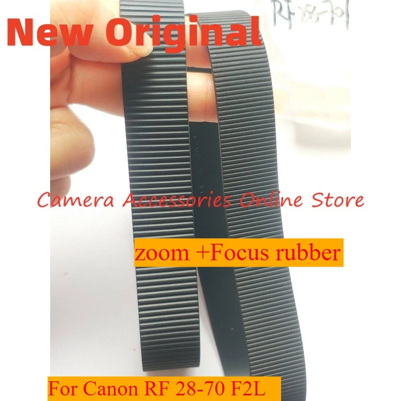 FW สําหรับ Canon RF28-70 มม.F/2L USM เลนส์ซูมยาง Grip ฝาครอบแหวน + ยางโฟกัส RF28-70 28-70 F2L F2 เปล