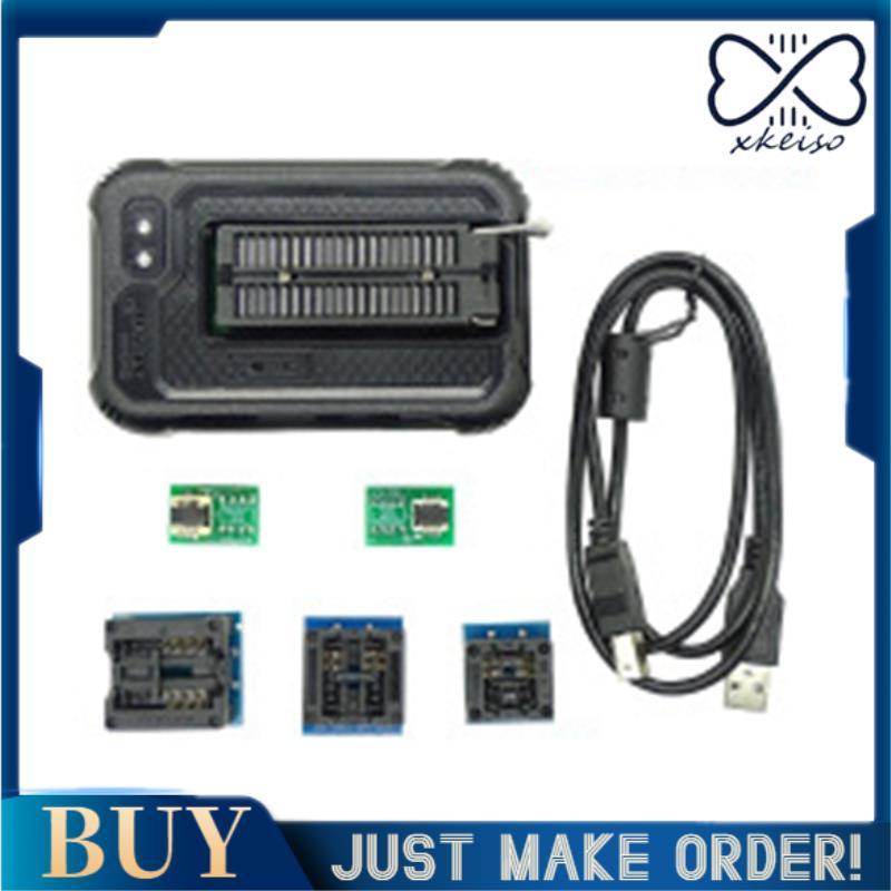 สําหรับ T48 TL866II -3G USB Universal Programmer Kit 7386 + IC SPI แฟลช NAND EEPROM MCU PIC AVR พร้อ