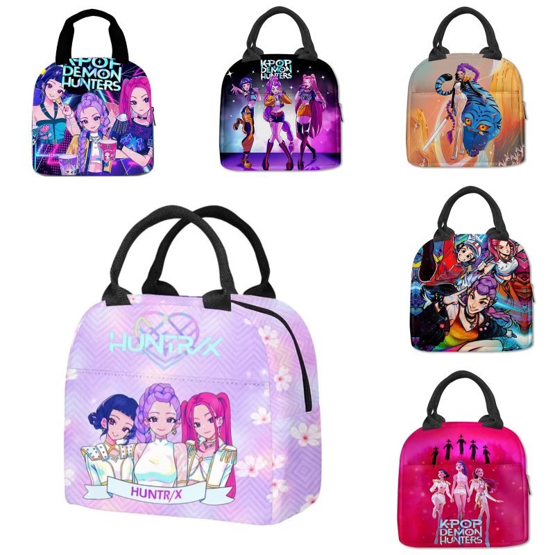 K Pop Demon Hunters lunch bag for kids K Pop Demon Hunters lunch box