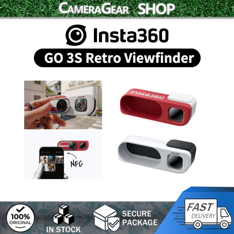 Insta360 GO 3S Retro ช่องมองภาพ Magnetic Street อุปกรณ์เสริมกล้องถ่ายภาพ