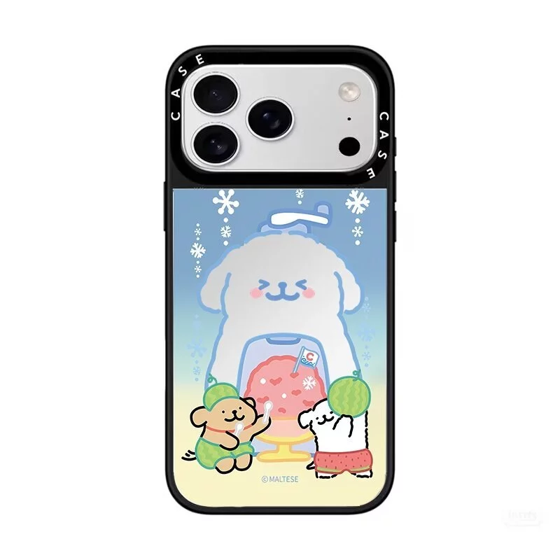 เคสโทรศัพท์ C Home ลายลูกสุนัขกินแตงโมสำหรับ iPhone 17 Pro Max/16 Pro/15/14/13/12 thumbnail 9