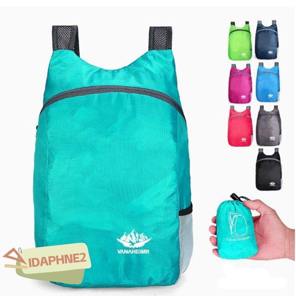 IDAPHNE2 Folding Handy Bag 20L Folding Nano Waterproof Travel Daypack