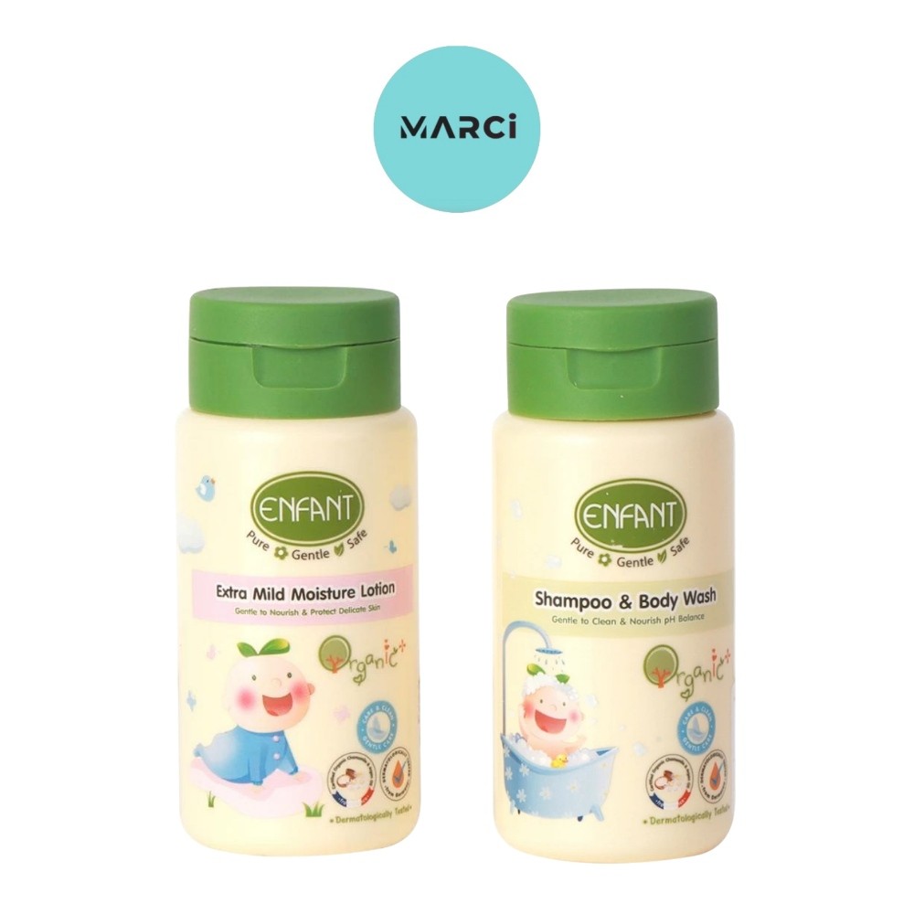 [1 ขวด] Enfant อองฟองต์ [150 ml./ขวด] [เลือกสินค้า] โลชั่นทาผิวเด็ก / แชมพูและครีมอาบน้ำ