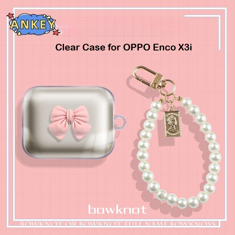Compatible with OPPO Enco X3i Case Protective Transparent Clear TPU Covers OPPO Enco X3i Bluetooth E