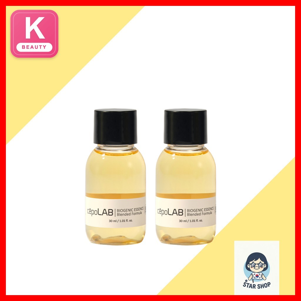 [cépolab] Biogenic Essence Blended Formula 30ml ชุด 2 / Korean Essence / Anti-Aging Formula by stars