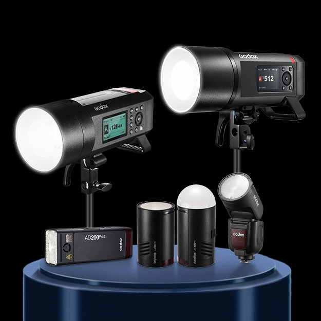 Godox V100 AD100PRO AD300PRO AD200PROII AD400PRO AD600PRO II แฟลช TTL แฟลชเข้ากันได้กับ Nikon Canon 