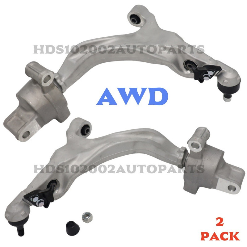 2x แขนควบคุมส่วนล่างด้านหน้าซ้าย + ขวาสําหรับ Infiniti Q70 Q70L M37 M56 545001MD1A