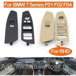BMW 7 Series F01 F02 730i 735i 740i 745i 750i 760i M3BQ รถด้านหน้าซ้ายขวาหน้าต่างยกสวิทช์กรอบด้านนอก
