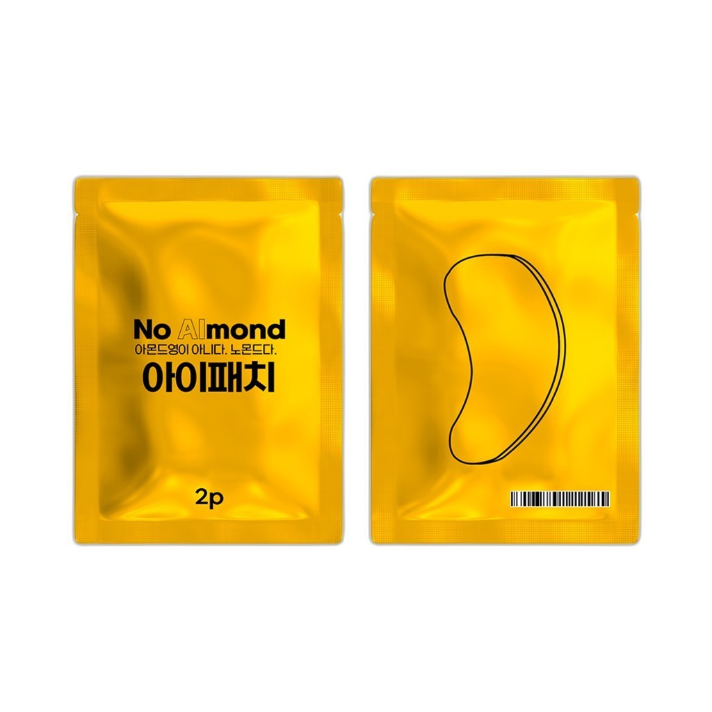 [อัลมอนด์ยัง] No Almond Hydrogel Collagen Eye Patch, 100 ชิ้น, 1 ชิ้น / Korean Eye Patch / Collagen 