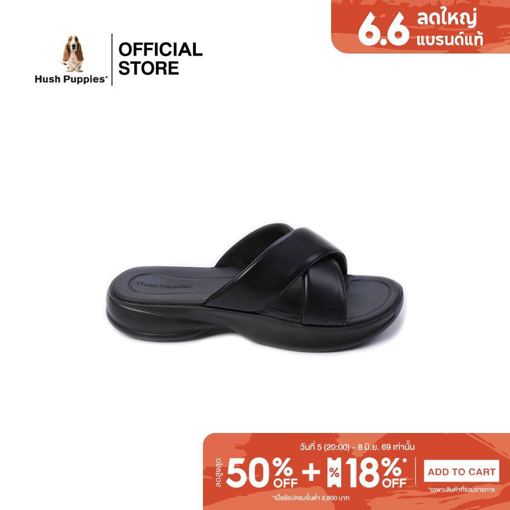 Hush Puppies รองเท้าผู้หญิง รุ่น THALIZZA CROSS HP PWSFQ5123A - สีดำ