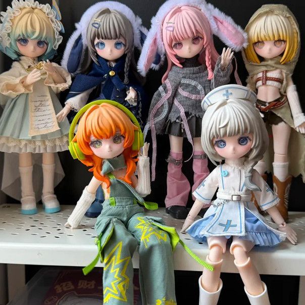 พร้อมสต็อก [ของแท้] Fanchao Gravity Doomsday Stamp bjd Mystery Box 12 คะแนนตุ๊กตาเคลื่อนย้ายได้อินเทรนด์เล่นเดสก์ท็อปตกแต่งรูป