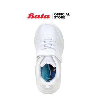 Bata บาจา Bubble Gummer รองเท้านักเรียน รองเท้าผ้าใบนักเรียน สำหรับเด็กผู้หญิง สีขาว รหัส 3411150
