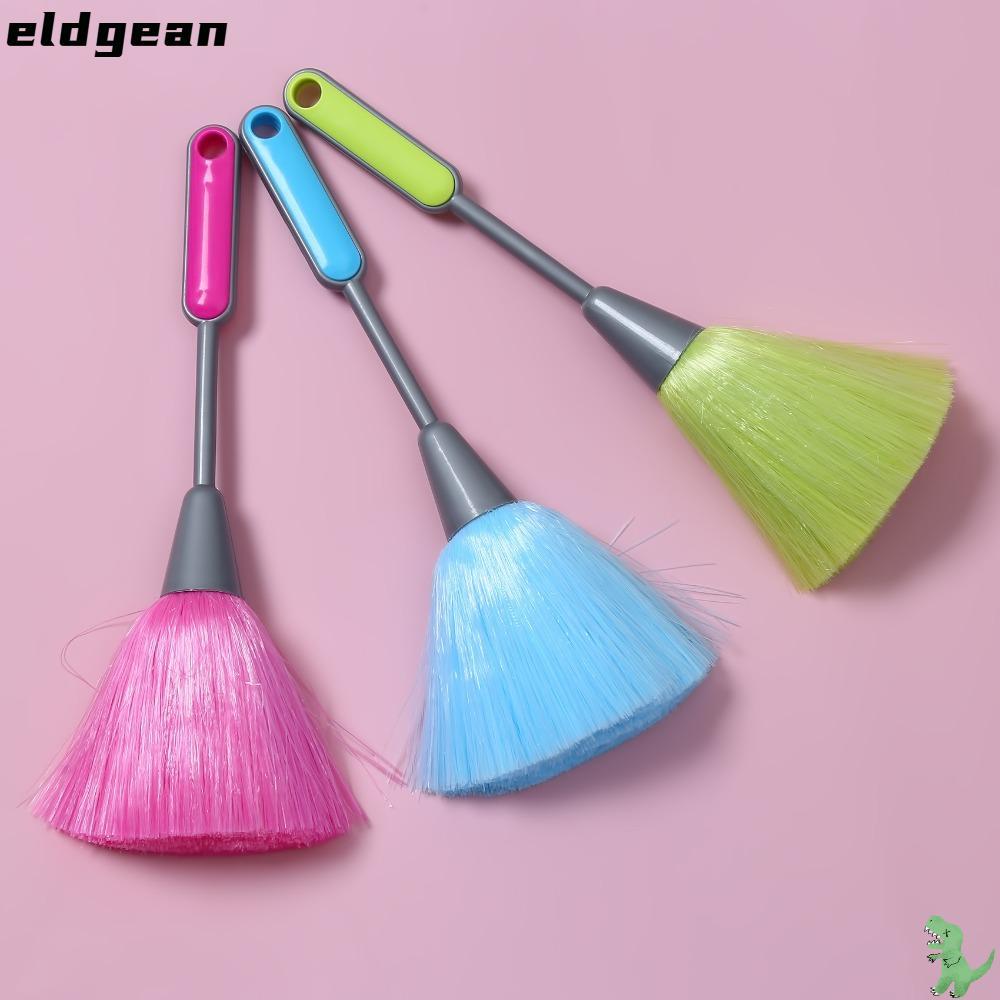 Eldgeen แปรงทําความสะอาดคีย์บอร์ด,ที่จับสองสีป้องกันฝุ่นแปรงปัดฝุ่นไมโครไฟเบอร์,ทําความสะอาดไมโครไฟเบอร์เดสก์ท็อปมือฝุ่นทําความสะอา