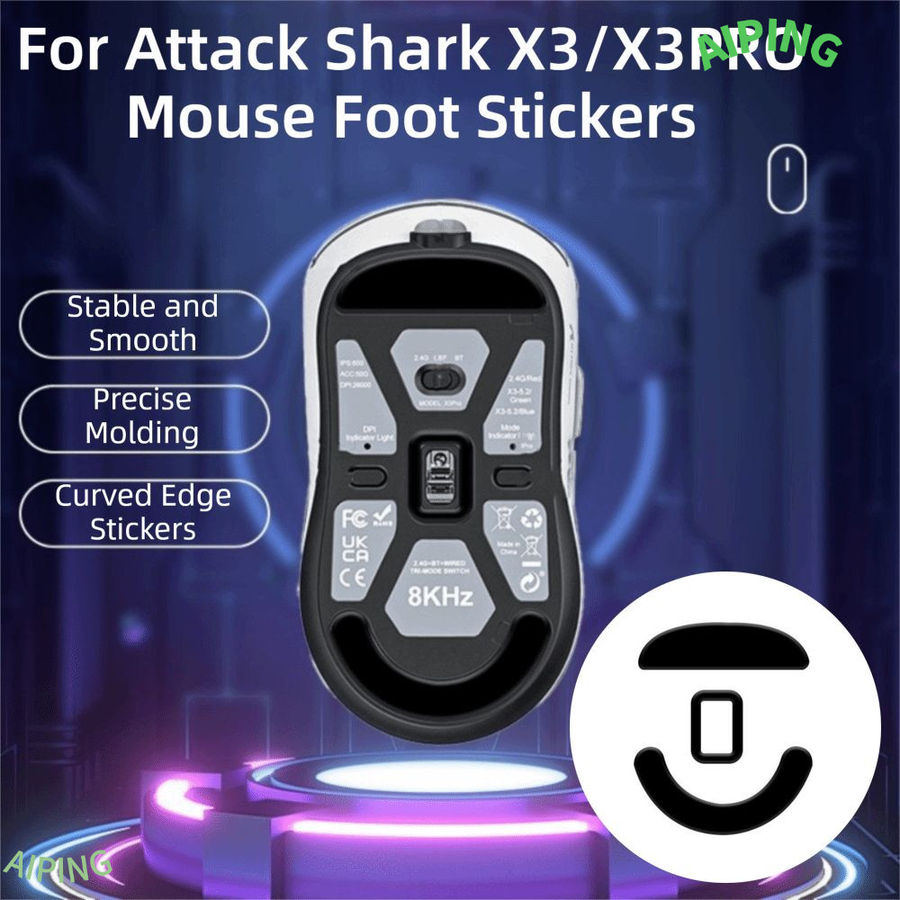 NG1ZX เปลี่ยนฝาครอบเท้า, สวมใส่ PTFE Mouse Foot Pads, เปลี่ยน Smooth Teflon Ice Edition เมาส์สติกเกอ