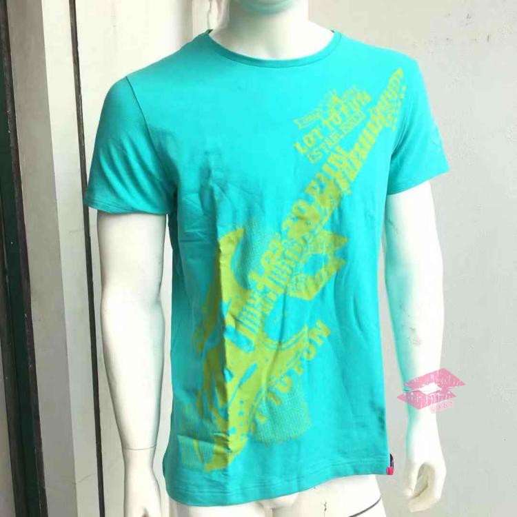 LOTTO LOTTO Mens Music Series เสื้อยืดกีฬายืดสูง ETSG033-1