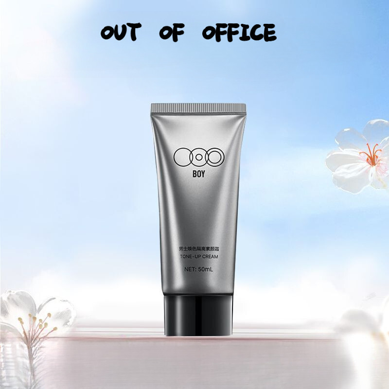 ZHEN ZHEN⭐OUT OF OFFICE ผู้ชายแยกครีมบํารุงผิวหน้า OO ธรรมชาติ Brightening Bb ครีม Slacker เปลือยแต่