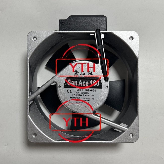 SZ พัดลมโครงอลูมิเนียมญี่ปุ่น AC 109-601 109-604 AC115V 37.5/33W 160*160*50