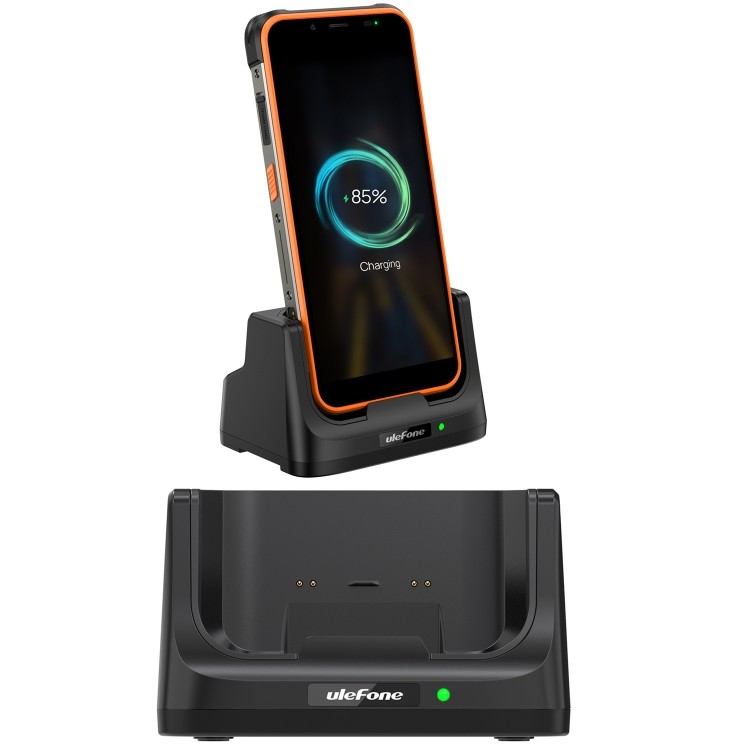 คุณภาพดีสําหรับ Ulefone Power Armor 16 Pro / Armor 21 Ulefone แท่นชาร์จตั้งโต๊ะ USB-C / Type-C (สีดํ
